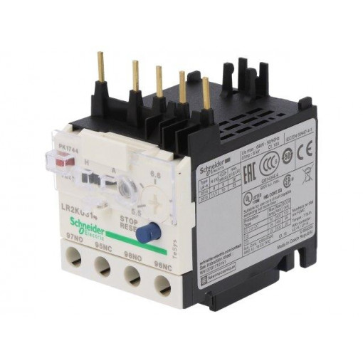 LR2K0314; Thermal relay; Series: TeSys K; Auxiliary contacts: NO + NC; SCHNEIDER ELECTRIC