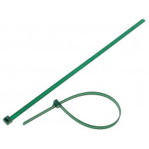 115-00005; Cable tie; multi use; L: 195mm; W: 4.7mm; polyamide; 245N; green; HELLERMANNTYTON