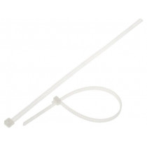 115-00008; Cable tie; multi use; L: 195mm; W: 4.7mm; polyamide; 245N; natural; HELLERMANNTYTON