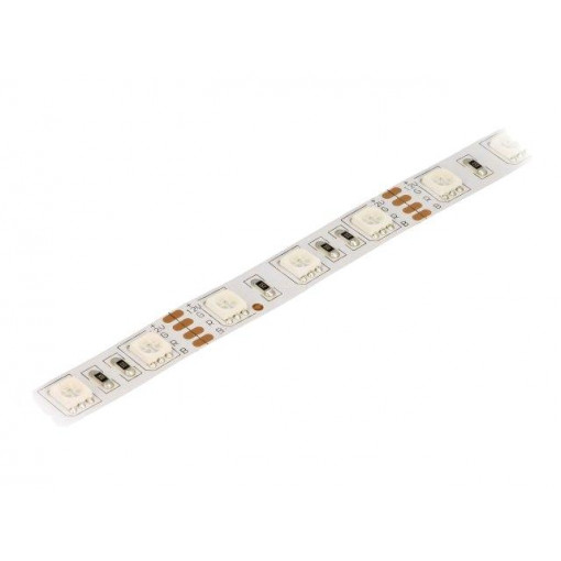 LS-5050F60R-2; LED tape; RGB; 5050; 12V; LED/m: 60; 120°; IP20; 14.4W/m; 300lm; LUCKY LIGHT