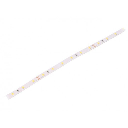LS-L60-4W-3000K24V; LED tape; white warm; 2835; 24V; LED/m: 60; W: 8mm; 120°; IP20; 4W/m; LEDDEX
