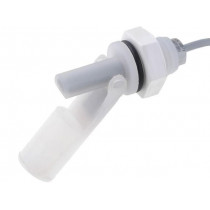 LS03-1A85-PP-500W; Sensor: liquid level; -20÷130°C; Output conf: SPST-NO; lead 0,5m; MEDER
