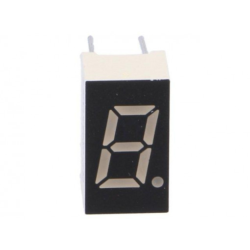 LSD030BAG-10A-02; Display: LED; 7-segment; 8mm; 0.3