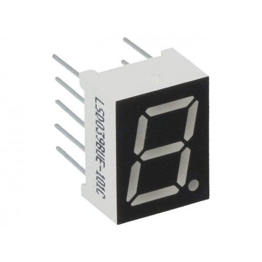 LSD039BUE-101C-03; Display: LED; 7-segment; 9.9mm; 0.39