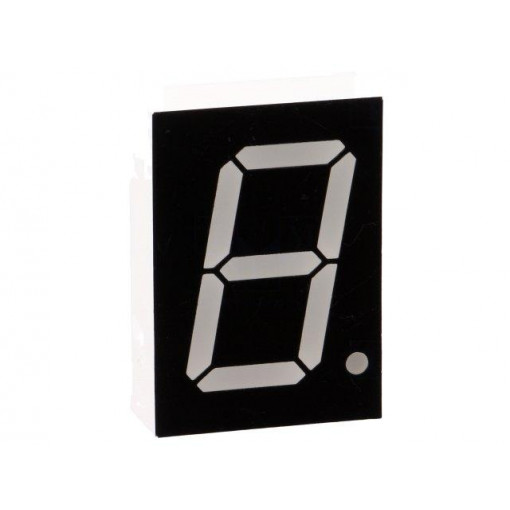 LSD100AUE-101A-01; Display: LED; 7-segment; 25.4mm; 1