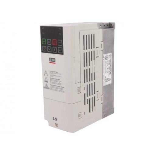 LSLV0008 S100-4EOFNM; Vector inverter; Max motor power: 0.75/1.5kW; IN: 11; Anal.in: 2; LS INDUSTRIAL SYSTEMS