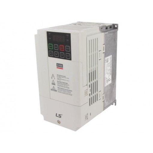 LSLV0015 S100-4EOFNM; Vector inverter; Max motor power: 1.5/2.2kW; Programming: keypad; LS INDUSTRIAL SYSTEMS