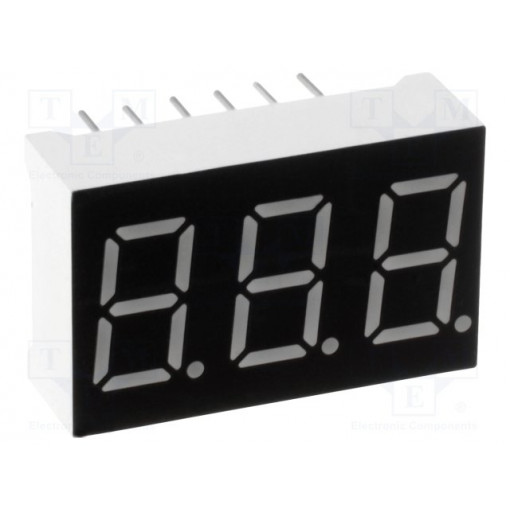 LTD036AAG-101A-01; Display: LED; 7-segment; 9.14mm; 0.36