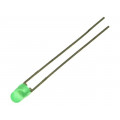 LTL-4231; LED; 3mm; green; 5.6÷85mcd; 40°; Front: convex; Pitch: 2.54mm; LITEON LTL-4231; LED; 3mm; green; 5.6÷85mcd; 40°; Front: convex; Pitch: 2.54mm; LITEON