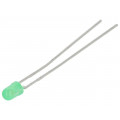 LTL-4231NLC; LED; 3mm; green; 0.4÷1.1mcd; 60°; Front: convex; Pitch: 2.54mm; LITEON LTL-4231NLC; LED; 3mm; green; 0.4÷1.1mcd; 60°; Front: convex; Pitch: 2.54mm; LITEON
