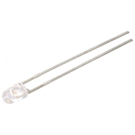 LTL42TG6N; LED; 3mm; green; 599÷3000mcd; 45°; Front: convex; Pitch: 2.54mm; LITEON