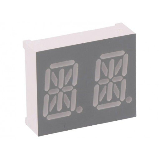 LTP-3784E; Display: LED; alphanumeric; 13.8mm; 0.54