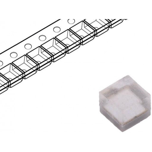 LTPL-C16FUVH405; LED; UV; 0606; 150°; 350mA; λd: 395-415nm; 1.6x1.6x1.38mm; 2.7÷3.9V; LITEON LTPL-C16FUVH405; LED; UV; 0606; 150°; 350mA; λd: 395-415nm; 1.6x1.6x1.38mm; 2.7÷3.9V; LITEON