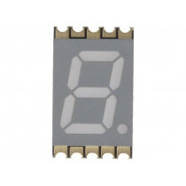 LTS-4817SW-PR; Display: LED; 7-segment; 10mm; 0.39