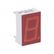 LTS-6980HR; Display: LED; 7-segment; 14.22mm; 0.56