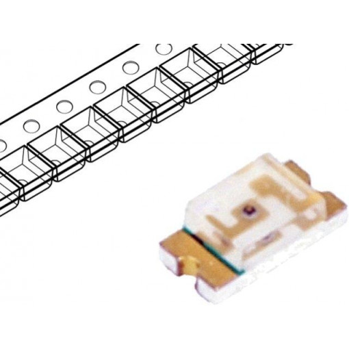 LTST-C150KFKT; LED; SMD; 1206; orange; 45÷90mcd; 3.2x1.6x1.1mm; 130°; 2÷2.4V; 20mA; LITEON