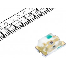 LTST-C171KGKT; LED; SMD; 0805; green; 18÷35mcd; 2x1.25x0.8mm; 130°; 2÷2.4V; 20mA; LITEON