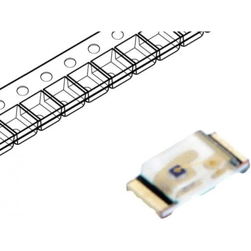 LTST-C193KFKT-5A; LED; SMD; 0603; orange; 11.2÷45mcd; 1.6x0.8x0.35mm; 130°; 1.7÷2.3V; LITEON