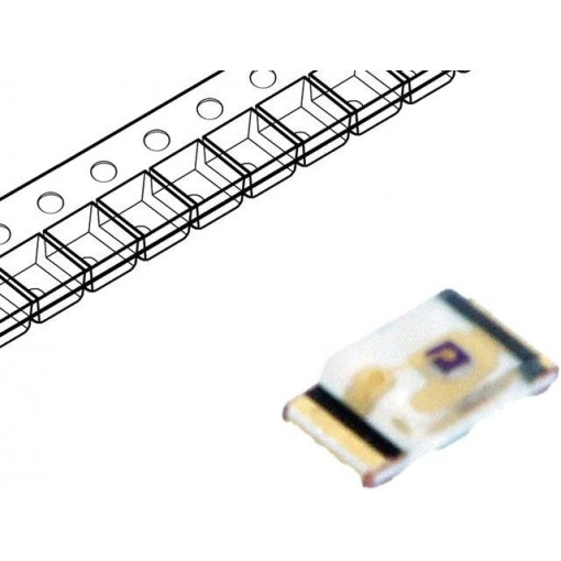 LTST-C193KSKT-5A; LED; SMD; 0603; yellow; 7.1÷45mcd; 1.6x0.8x0.35mm; 130°; 1.7÷2.3V; LITEON