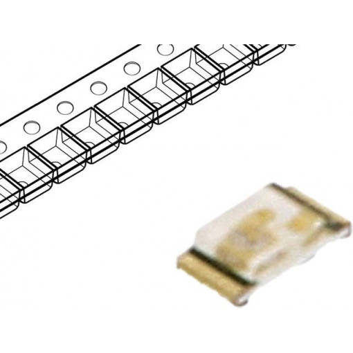 LTST-C193TGKT-5A; LED; SMD; 0603; green; 28÷280mcd; 1.6x0.8x0.35mm; 130°; 2.5÷3.1V; LITEON
