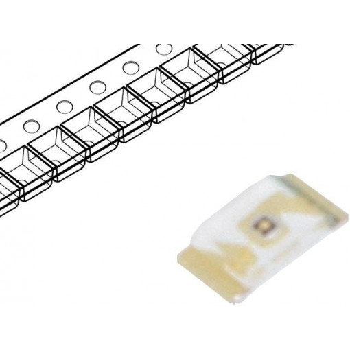 LTST-C194KSKT; LED; SMD; 0603; yellow; 28÷180mcd; 1.6x0.8x0.3mm; 130°; 2÷2.4V; 20mA; LITEON