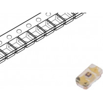 LTST-C281KSKT; LED; SMD; 0402; yellow; 28÷180mcd; 1x0.5x0.35mm; 130°; 2÷2.4V; 20mA; LITEON