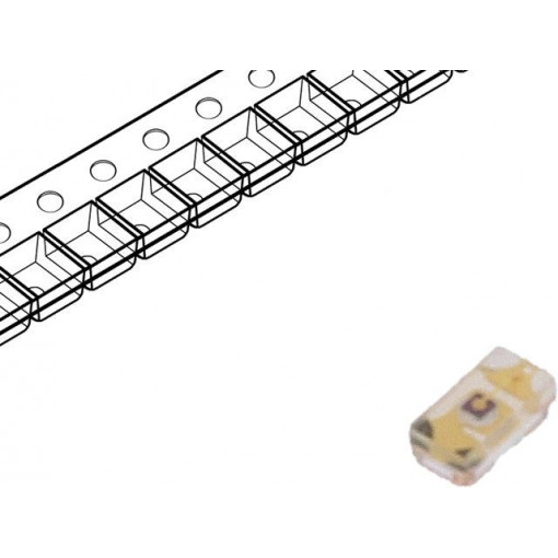LTST-C281KSKT; LED; SMD; 0402; yellow; 28÷180mcd; 1x0.5x0.35mm; 130°; 2÷2.4V; 20mA; LITEON