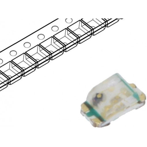 LTST-C295TBKFKT; LED; SMD; 0603; blue/orange; 1.6x0.8x0.55mm; 130°; 3.8÷2.4V; 20mA; LITEON