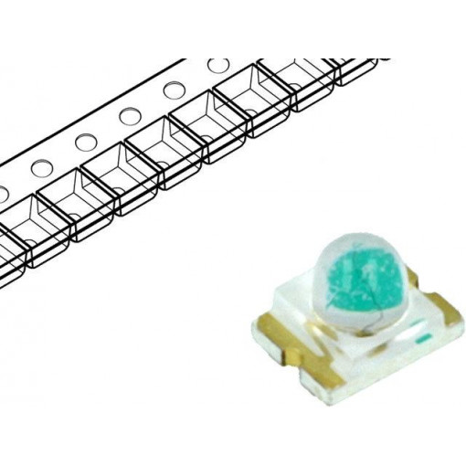 LTST-C930TGKT; LED; SMD; 1210; green; 710÷2000mcd; 3.2x2.4x2.4mm; 25°; 2.8÷3.6V; LITEON