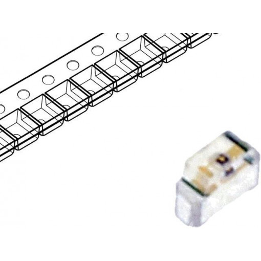 LTST-S270KFKT; LED; SMD; 0604; orange; 45÷90mcd; 1.6x1.15x0.6mm; 130°; 2÷2.4V; 20mA; LITEON