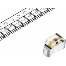 LTST-S270KSKT; LED; SMD; 0604; yellow; 28÷80mcd; 1.6x1.15x0.6mm; 130°; 2÷2.4V; 20mA; LITEON