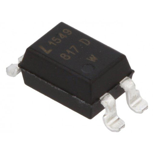 LTV-817S-TA1; Optocoupler; SMD; Channels: 1; Out: transistor; Uinsul: 5kV; Uce: 35V; LITEON
