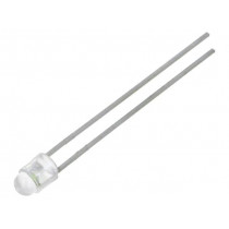 LTW-17KDU3Z; LED; 3.8mm; white cold; 2700÷7600mcd; 40°; Front: convex; 2.8÷3.4V; LITEON