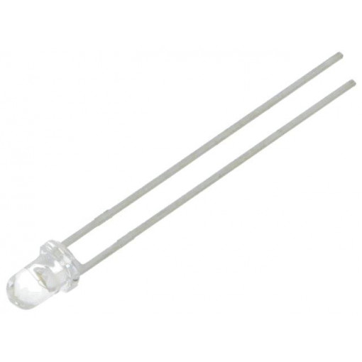 LTW-420D7; LED; 3mm; white cold; 2500÷5000mcd; 25°; Front: convex; LITEON