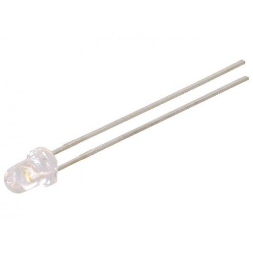 LTW-420DS4; LED; 3mm; white cold; 1150÷2200mcd; 45°; Front: convex; LITEON