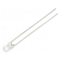 LTW-42NDT5; LED; 3mm; white cold; 1150÷5500mcd; 50°; Front: convex; LITEON