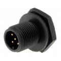 M12P-04PMMS-SC; Socket; M12; PIN: 4; male; A code-DeviceNet / CANopen; soldering; AMPHENOL M12P-04PMMS-SC; Socket; M12; PIN: 4; male; A code-DeviceNet / CANopen; soldering; AMPHENOL