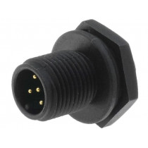LTWM12P-05PMMS-SC; Socket; M12; PIN: 5; male; A code-DeviceNet / CANopen; soldering; AMPHENOL