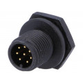 LTWM12P-08PMMS-SC; Socket; M12; PIN: 8; male; A code-DeviceNet / CANopen; soldering; AMPHENOL LTWM12P-08PMMS-SC; Socket; M12; PIN: 8; male; A code-DeviceNet / CANopen; soldering; AMPHENOL