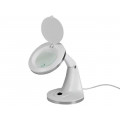 LUP-19-LED-N; Desktop magnifier with backlight; Mag: 12dpt,3dpt; 5W; Plug: EU; NEWBRAND LUP-19-LED-N; Desktop magnifier with backlight; Mag: 12dpt,3dpt; 5W; Plug: EU; NEWBRAND