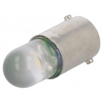 LW-BA9S-220DC; LED lamp; white; BA9S; 220VDC; POLAM-ELTA LW-BA9S-220DC; LED lamp; white; BA9S; 220VDC; POLAM-ELTA
