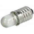 LW-E10-230AC; LED lamp; white; E10; 230VAC; 1100÷1600mcd; POLAM-ELTA LW-E10-230AC; LED lamp; white; E10; 230VAC; 1100÷1600mcd; POLAM-ELTA