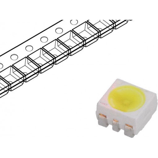 LW G6SP-EAFA-JKQL-1; LED; SMD; 3528,PLCC6; white cold; 24200÷37800mlm; 7.1÷14cd; 5600K; OSRAM