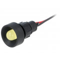 LY-D10-220DC; Indicator: LED; recessed; 220VDC; Cutout: Ø13mm; IP40; 300mm leads; POLAM-ELTA LY-D10-220DC; Indicator: LED; recessed; 220VDC; Cutout: Ø13mm; IP40; 300mm leads; POLAM-ELTA