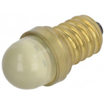 LY-E14-230AC; LED lamp; yellow; E14; 230VAC; POLAM-ELTA