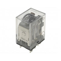 LY2 24VDC; Relay: electromagnetic; DPDT; Ucoil: 24VDC; 10A/110VAC; 10A/24VDC; OMRON