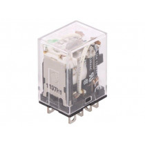 LY2N 48VDC; Relay: electromagnetic; DPDT; Ucoil: 48VDC; 10A/110VAC; 10A/24VDC; OMRON
