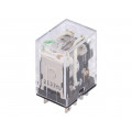 LY2N-D2 24DC; Relay: electromagnetic; DPDT; Ucoil: 24VDC; 10A/110VAC; 10A/24VDC; OMRON LY2N-D2 24DC; Relay: electromagnetic; DPDT; Ucoil: 24VDC; 10A/110VAC; 10A/24VDC; OMRON