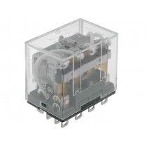 LY4 24VAC; Relay: electromagnetic; 4PDT; Ucoil: 24VAC; 10A/110VAC; 10A/24VDC; OMRON