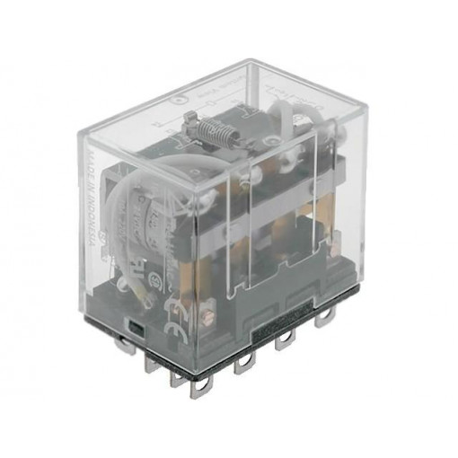 LY4 24VAC; Relay: electromagnetic; 4PDT; Ucoil: 24VAC; 10A/110VAC; 10A/24VDC; OMRON
